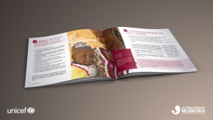 creation-edition-brochure-plaquette-muskoka-unicef-infographie