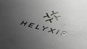 logo helyxir branding design phone identite visuelle osb communication